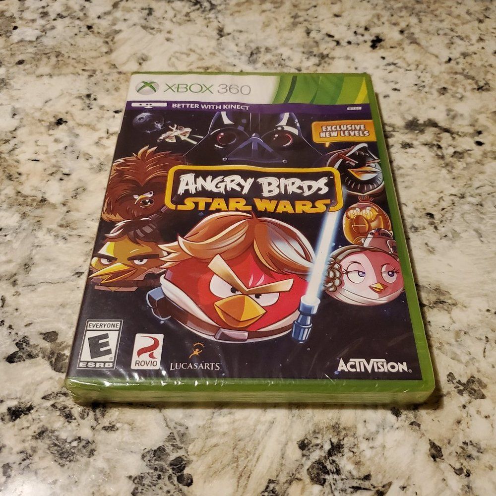 Sealed Angry Birds Xbox 360 Game